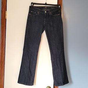 7 for All Man Kind Women's Bootcut Jeans Size 27